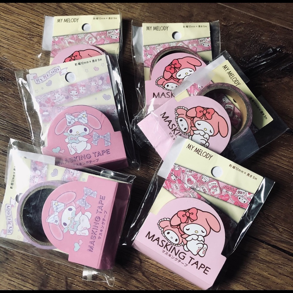 MY MELODY-NWT Paper Tape Roll